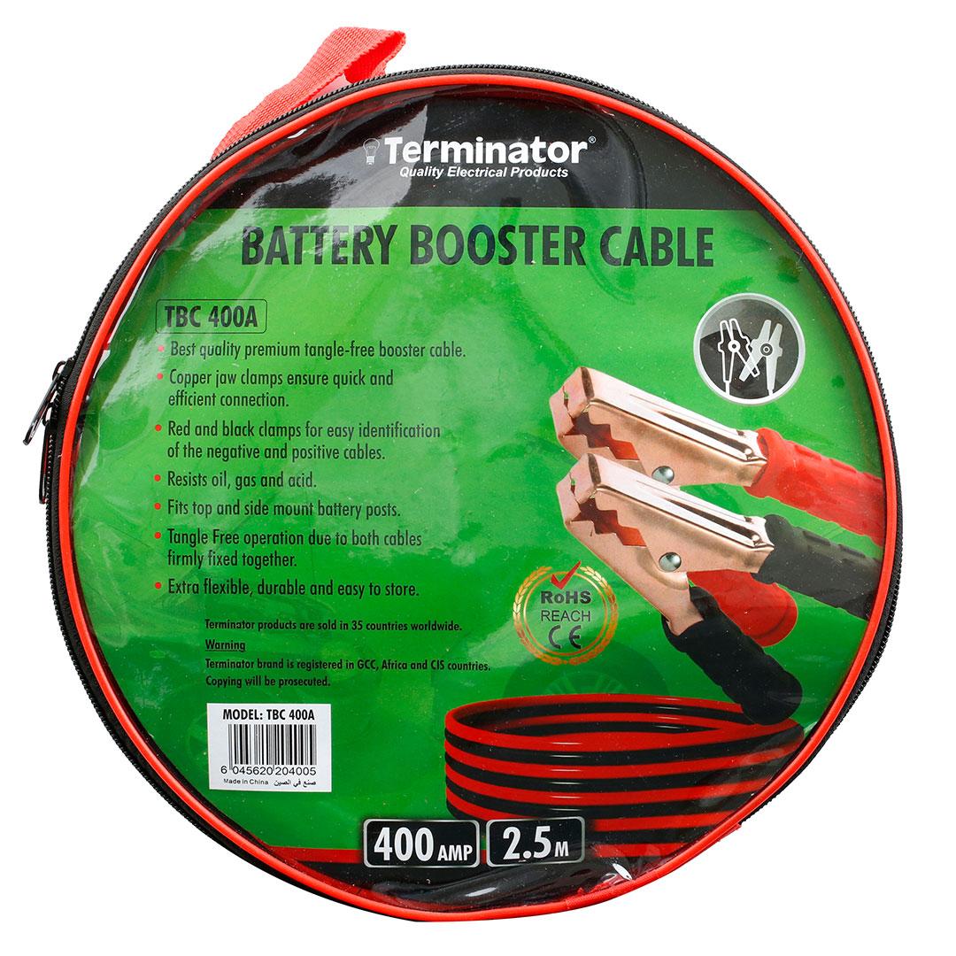 Booster Cable 400 AMP 2.5M TBC 400A