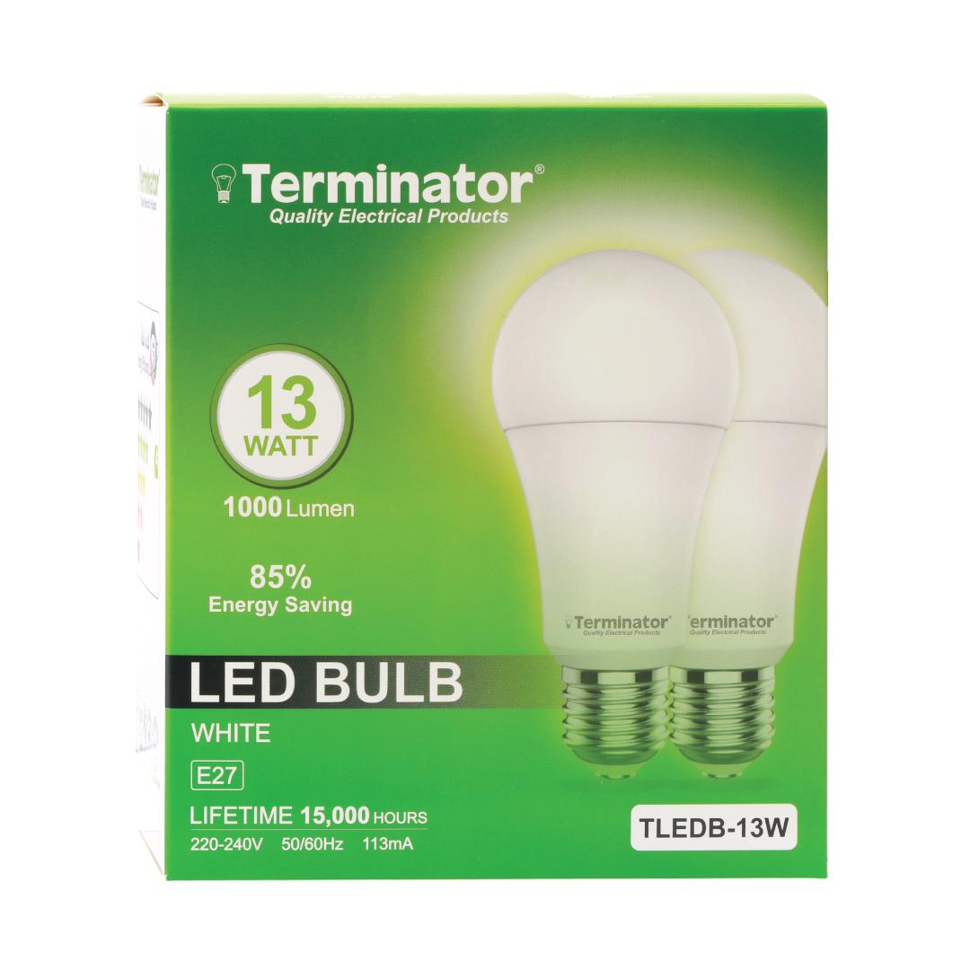 LED Bulb 13W E27 X 2 Pcs TLEDB 13W-2 D/L (Promo)