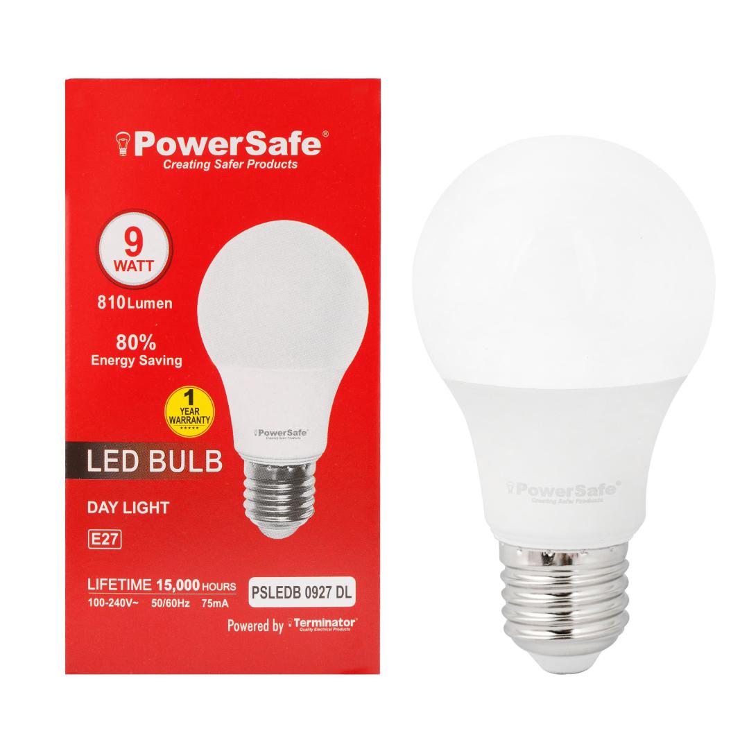 PowerSafe LED Bulb 9W E27 PSLEDB 0927 D/L
